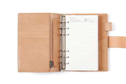 Elite Personal Size Rings Planner – Vegetable Tanned Leather, 25mm Rings