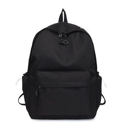 Women’s Waterproof Nylon Backpack – Simple School & Travel Bag