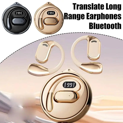 D88 AI Translation Earbuds – Wireless Bluetooth Headphones