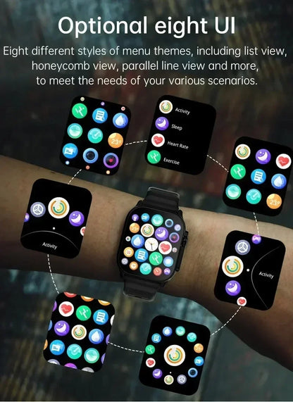 Smartwatch T900 U2 Bluetooth Call 49mm
