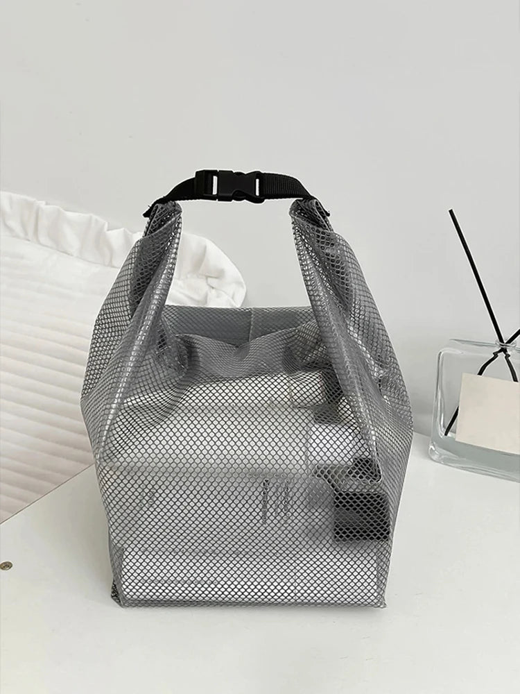 Waterproof Drawstring Storage Bag – Large Toiletry & Gym Organizer