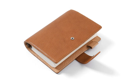 Elite Personal Size Rings Planner – Vegetable Tanned Leather, 25mm Rings