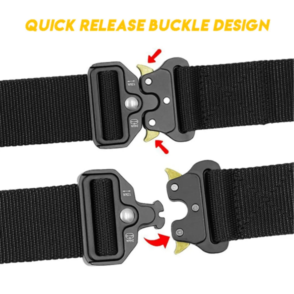 Luxury Designer Canvas Belt – Fashion Buckle Waistband for Men & Women