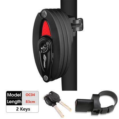 Foldable Bicycle Lock – High Security Anti-Theft Bike Accessory