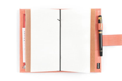 Vegetable Tanned Leather Travel Notebook – Standard Planner Cover