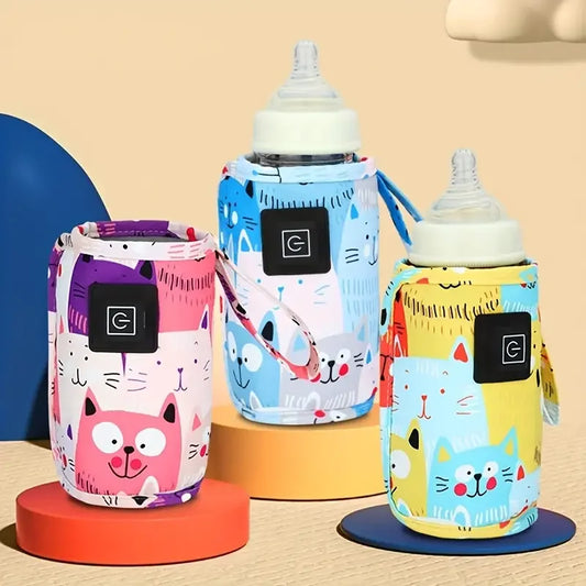 USB Bottle Warmer – Portable Milk & Water Heater Bag