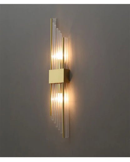 Luxury LED Wall Lamp - Modern Gold Wall Sconce for Living Room