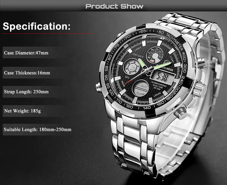 Cartmela Luxury Men’s Watches - Business & Sport Quartz