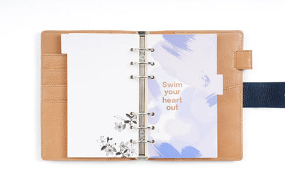 Elite Personal Size Rings Planner – Vegetable Tanned Leather, 25mm Rings