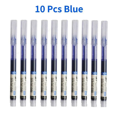 10Pcs High-Quality Needle Tip Gel Pens