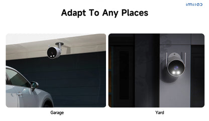 2K HD Outdoor WiFi Security Camera – Smart Siren & Night Vision