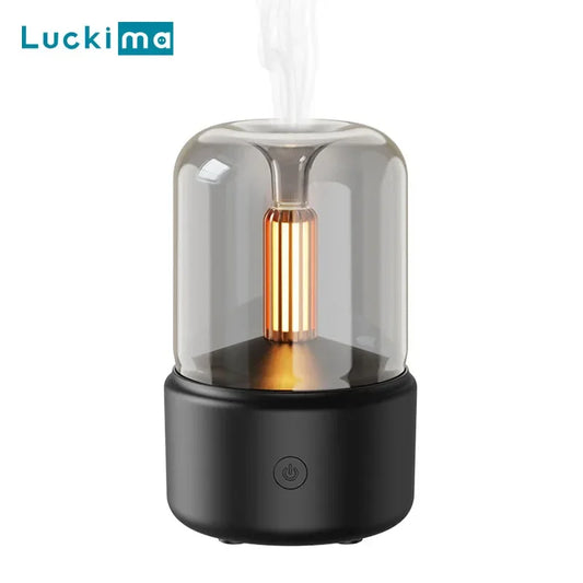 Mini USB Aroma Diffuser – LED Night Light & Desktop Humidifier
