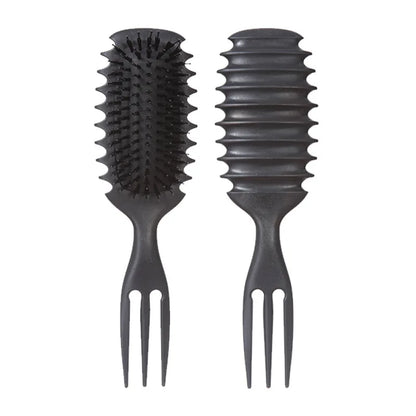 Curly Hair Styling Brush – Nylon Detangling & Volumizing Comb