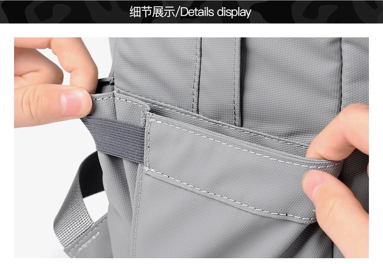 Lightweight Urban Men’s Backpack – Waterproof USB Laptop Bag