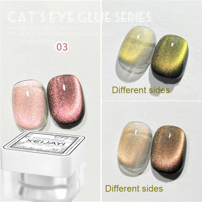 3D Cat Eye Magnetic Nail Art Strip Stick for Gel Polish Design