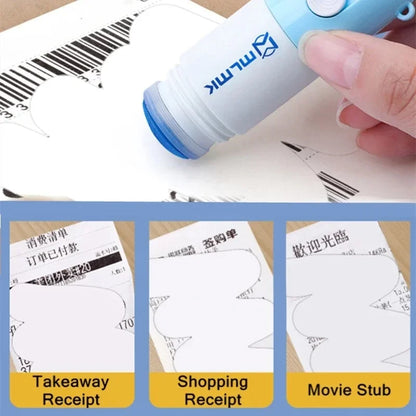 2-in-1 Thermal Paper Eraser & Mail Opener – Privacy Protection Tool