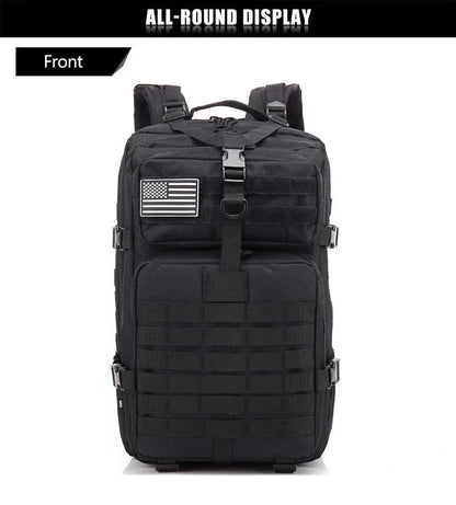 50L Tactical Backpack for Men – Outdoor Travel, Hiking & Hunting Bag