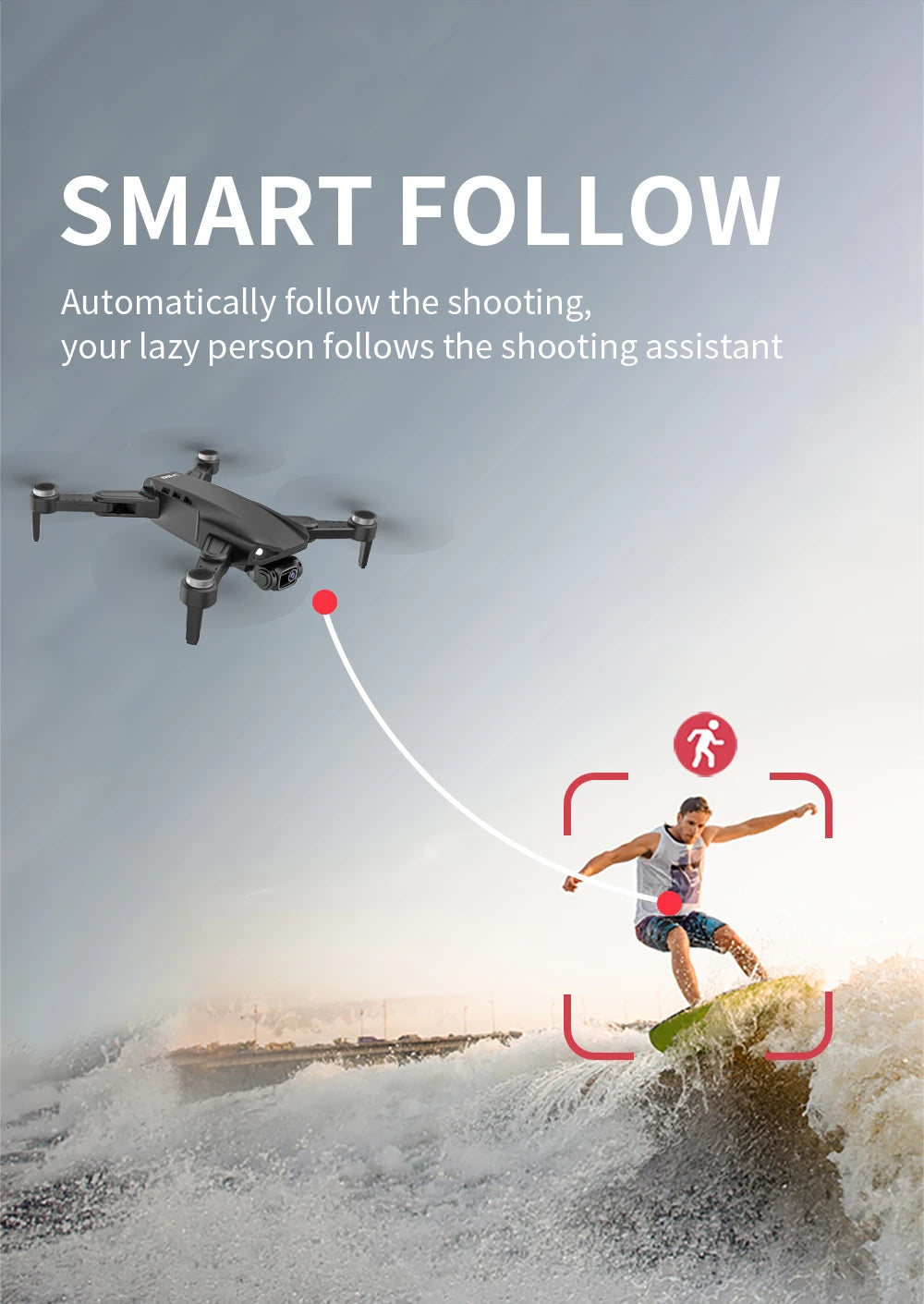 Cartmela L900 Pro SE 4K GPS Drone – Foldable 5G FPV Quadcopter