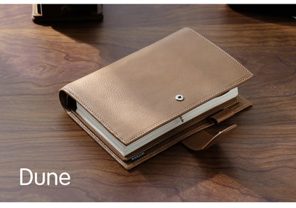 Full Grain Leather Planner with Rings – Personal Size Organizer