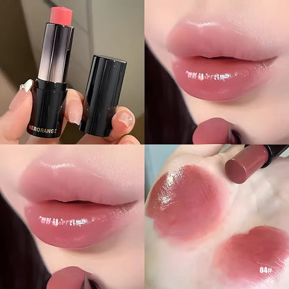 Red Brown Waterproof Lipstick – Moisturizing & Long-Lasting Shine