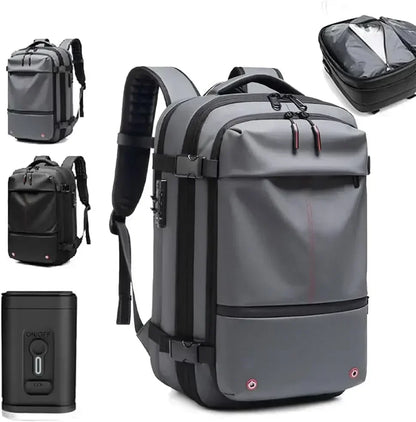 Cartmela 60L Vacuum Compression Backpack with Pump