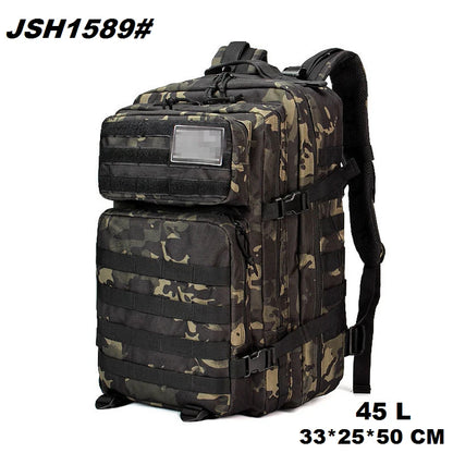 Tactical Backpack – Small Gym, Travel & Hiking Bag with Molle System