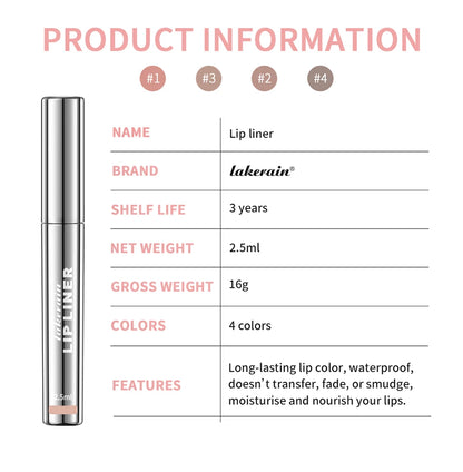 Peel-Off Tattoo Lip Tint – Waterproof Long-Lasting Matte Lip Stain