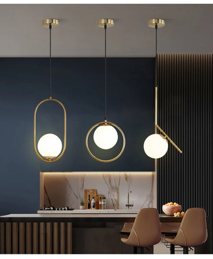 Modern Glass Pendant Lights