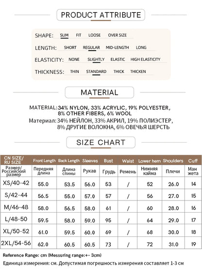 Women’s Slim Fit Striped Sweater – Autumn Office Basic Knitted Top