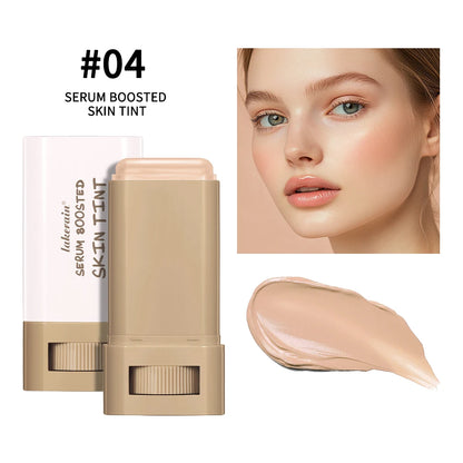 Serum Stick Foundation – High Coverage Skin Tint & Plumping Balm