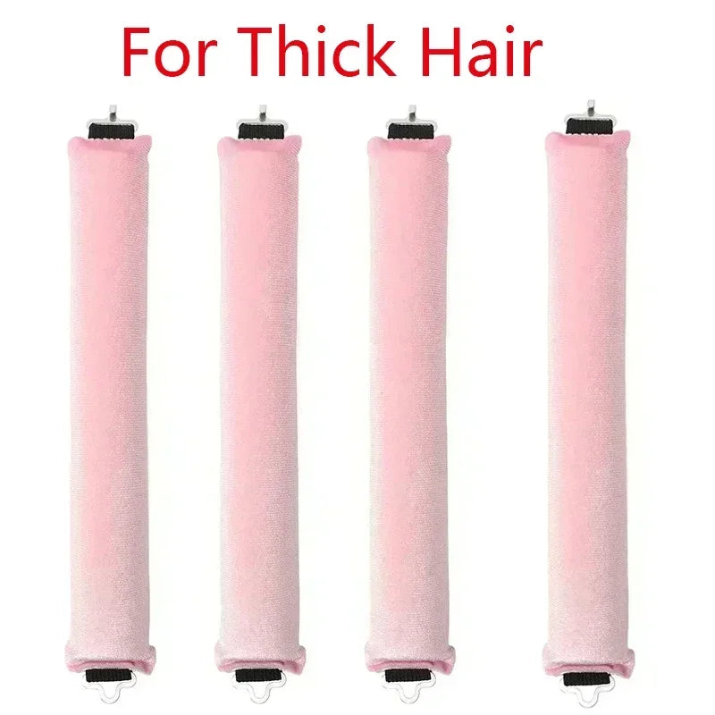 Heatless Hair Curlers – Foam Rollers for No-Heat Overnight Curls