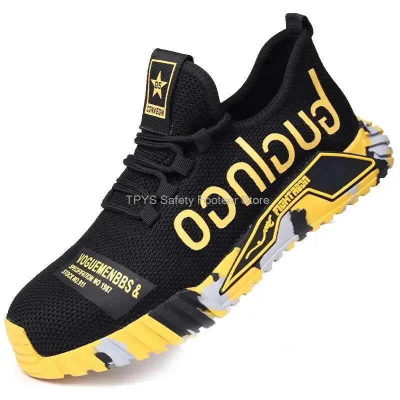 Safety Shoes for Men – Breathable, Anti-Puncture