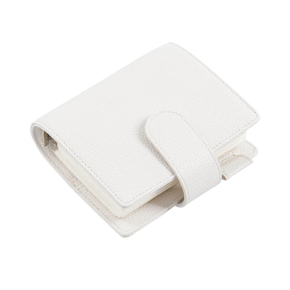 Elite Pocket A7 Rings Planner Cover – Pebbled Grain Leather, 25mm Rings