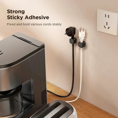 Magnetic Cable Clips – Adhesive Cord Organizer for Desk & Home