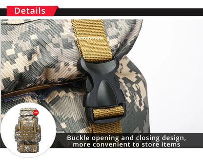 Cartmela Men’s Tactical Travel Backpack