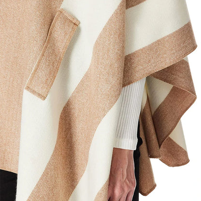 2024 Luxury Winter Poncho for Women – Warm Fashion Shawl Wrap