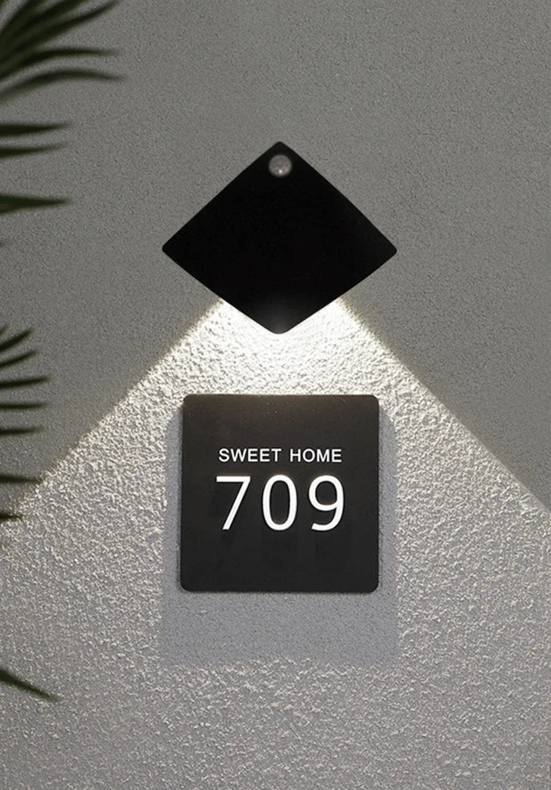 Creative Devil Fish LED Wall Lamp – Rechargeable Motion Sensor Light