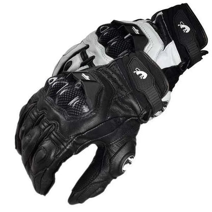 Men's Leather Motorcycle Gloves – Racing, Road & Riding Gear