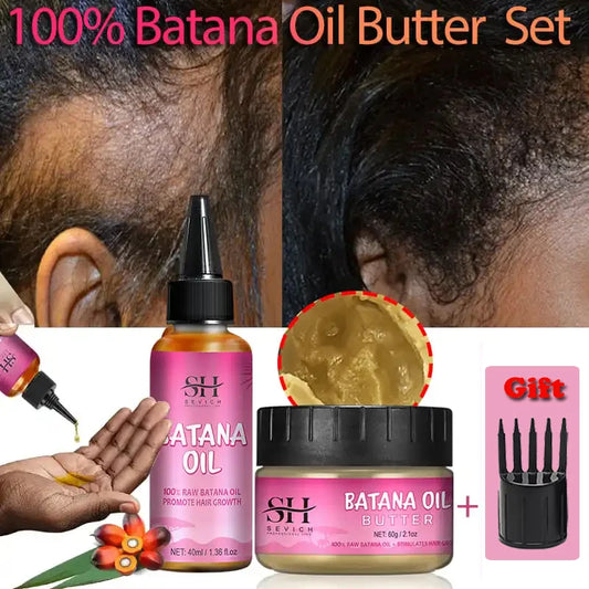 100% Pure Batana Oil for Hair Growth
