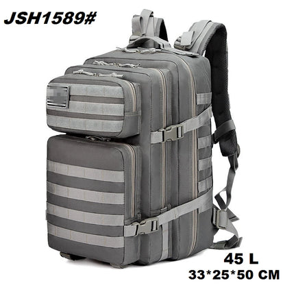 Tactical Backpack – Small Gym, Travel & Hiking Bag with Molle System