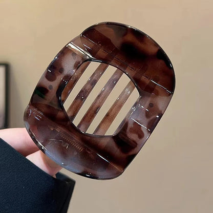 Acetic Acid Hair Clip – Simple Spring Spoon Clip for Women