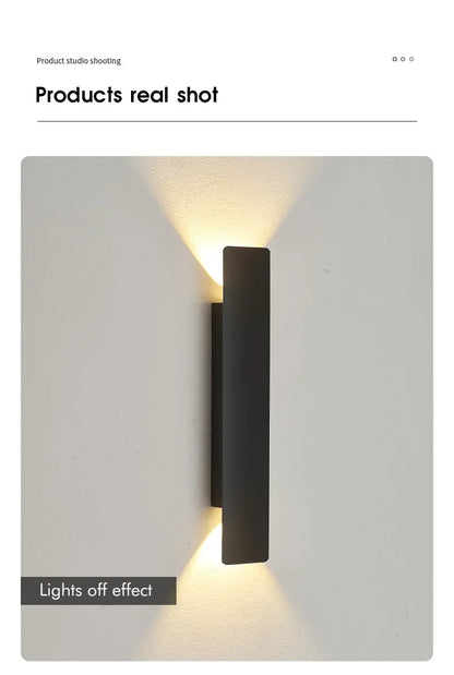 Modern LED Outdoor Wall Lamp – Waterproof IP65 Up Down Light