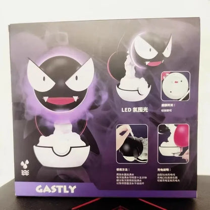Gastly Pokémon Humidifier – LED Air Purifier & Desktop Spray Decor