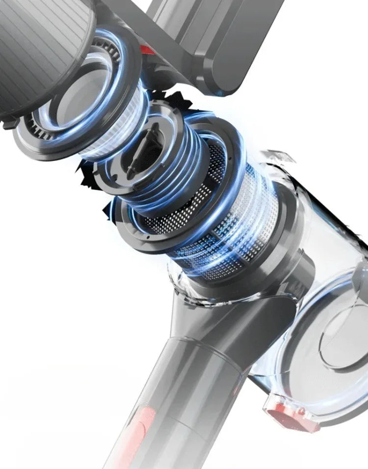 Cordless Handheld Vacuum Cleaner – 2-in-1 Dry & Wet with Touchscreen