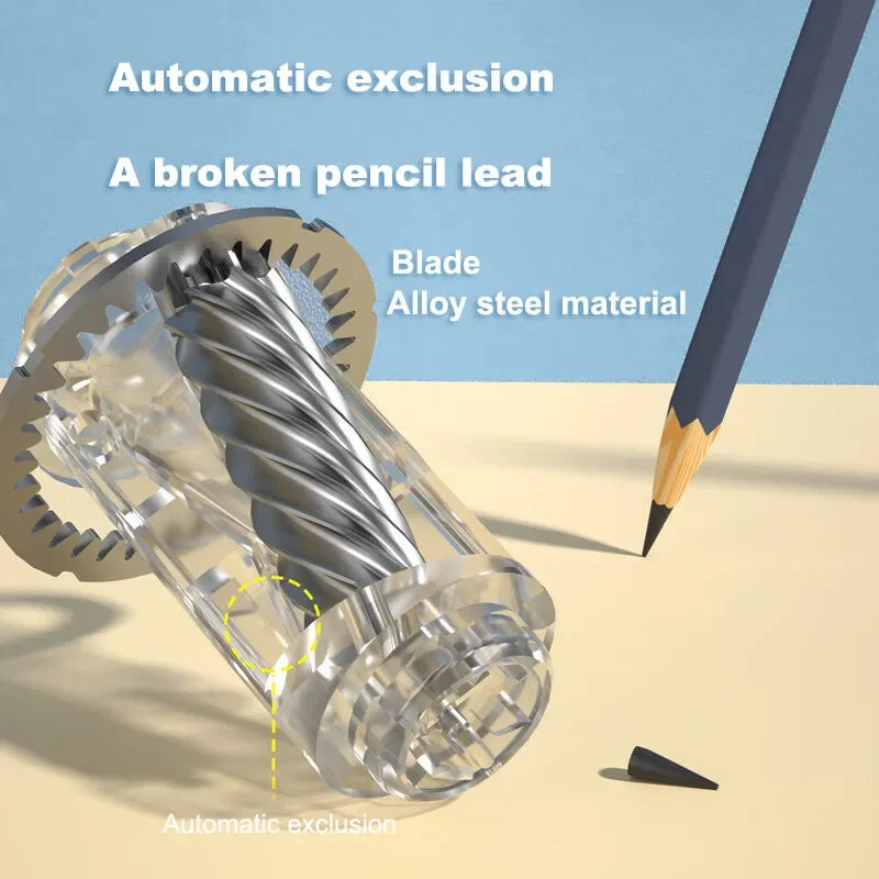 Automatic Electric Pencil Sharpener – USB Rechargeable for Kids