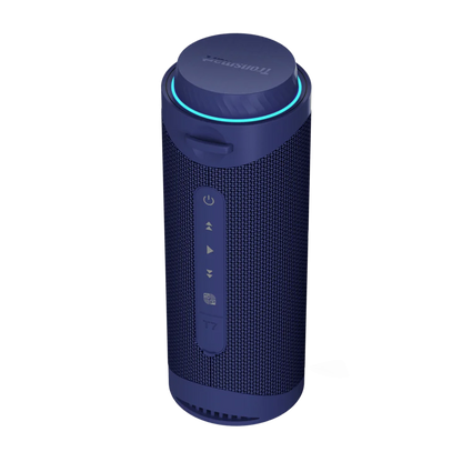 Portable Bluetooth Speaker – 360° Sound, LED Lights, App Control