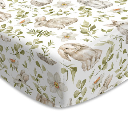 Happy Flute Cartoon Baby Bed Sheet – Soft, Breathable 70×130cm