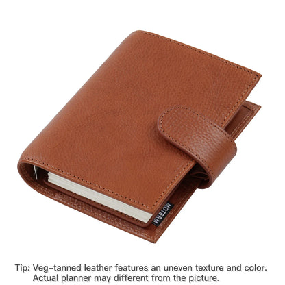 Pocket Size Rings Planner – Full Grain Vegetable Tanned Leather