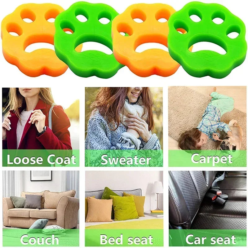 Reusable Pet Hair Remover – Lint Catcher for Laundry & Clothes