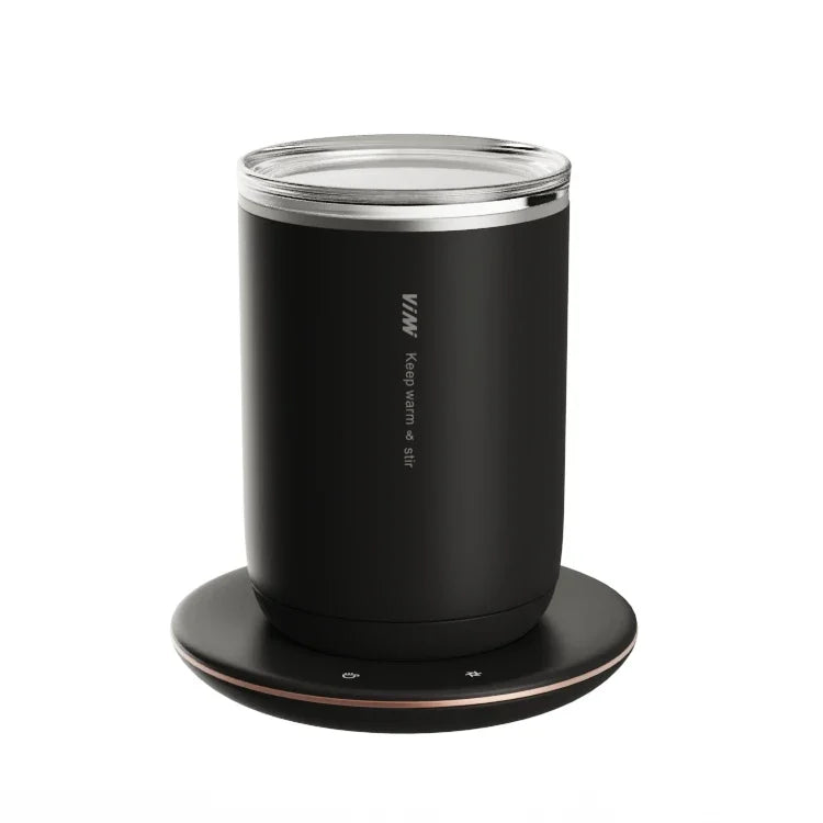 2-in-1 Magnetic Stirring Mug – USB Coffee Warmer & Mixing Cup